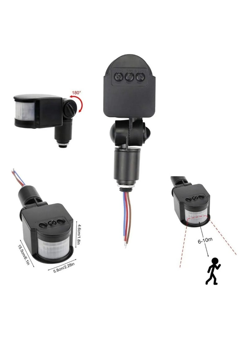 في الهواء الطلق PIR الأشعة تحت الحمراء التبديل DC 12V ضوء LED - Image 1