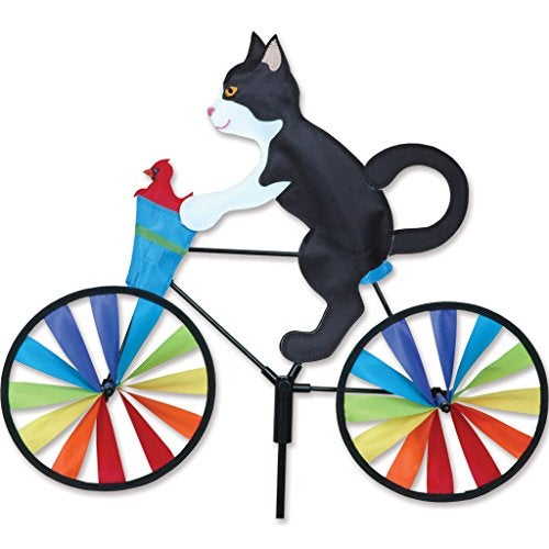 Premier Kites 20 in Bike Spinner Tuxedo Cat - Image 1
