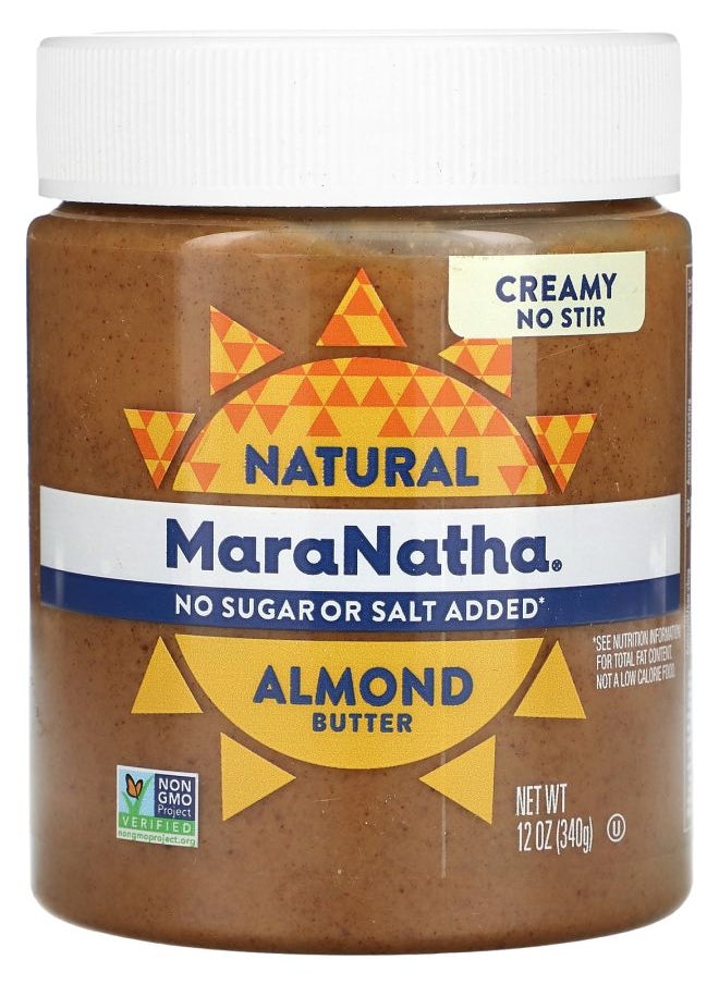 MaraNatha Natural Almond Butter Creamy 12 oz (340 g) 