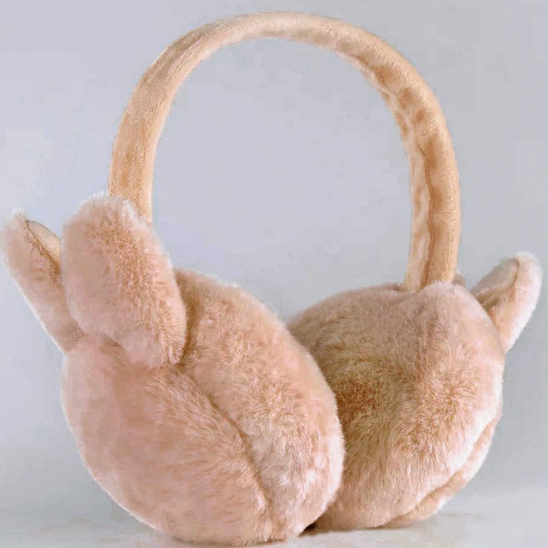 Ear Muff Winter Warm Earmuff Adorable Ear Cover Bunny Ears Earmuff Foldable Ear Protector - Image 1