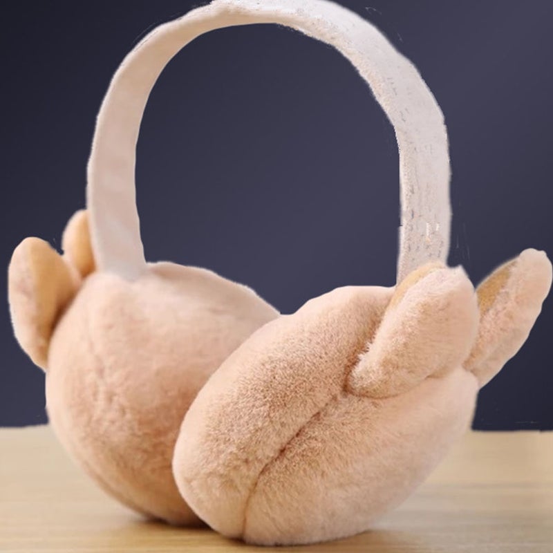 Ear Muff Winter Warm Earmuff Adorable Ear Cover Bunny Ears Earmuff Foldable Ear Protector - Image 3