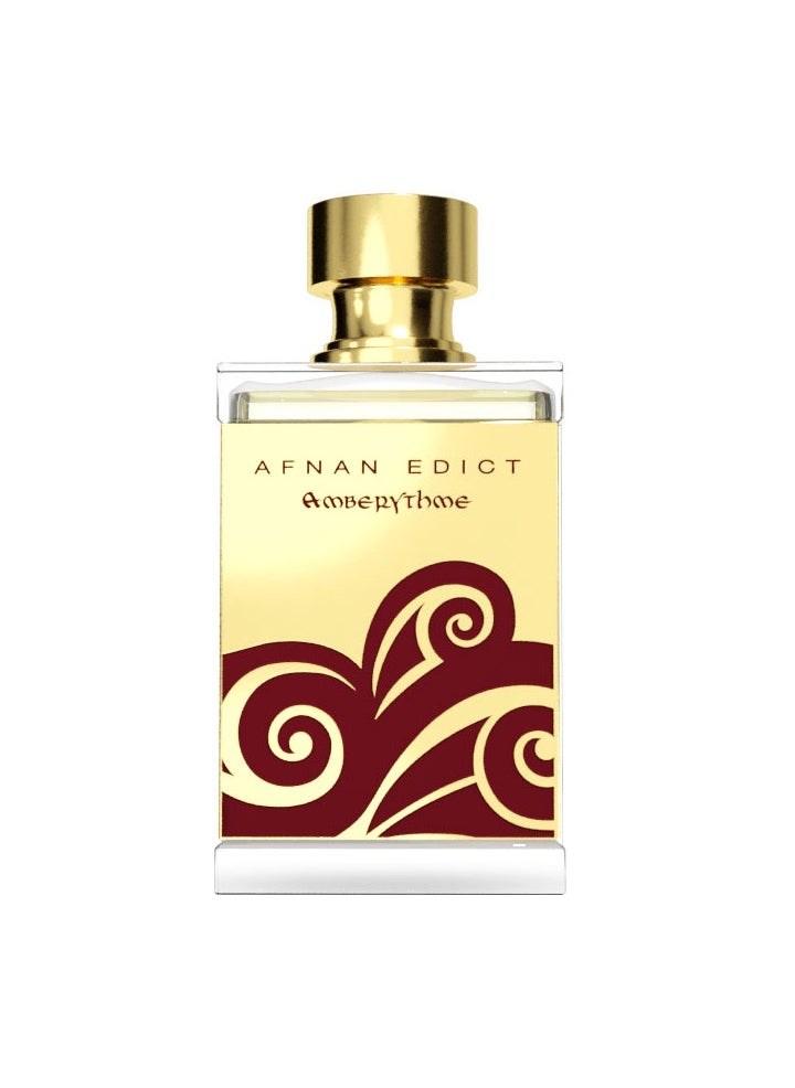 Afnan - Edict Amberythme Unisex Eau De Parfum 80 ML - Image 1