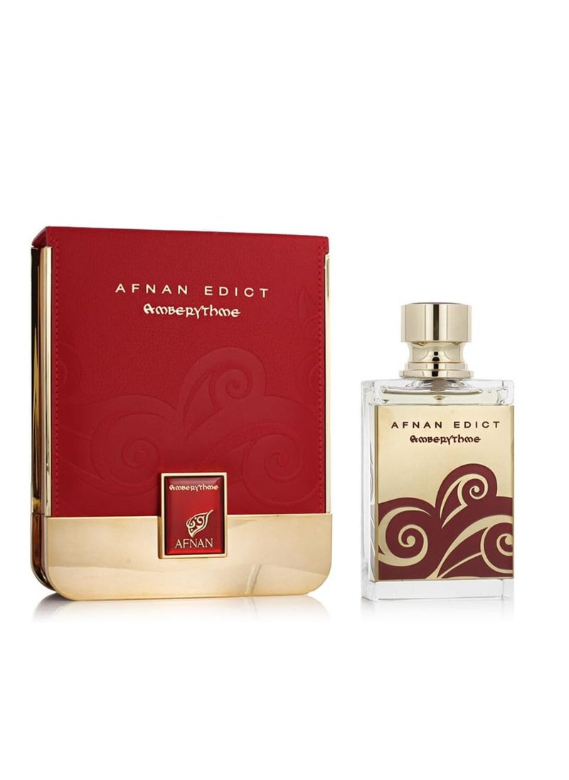 Afnan - Edict Amberythme Unisex Eau De Parfum 80 ML - Image 1