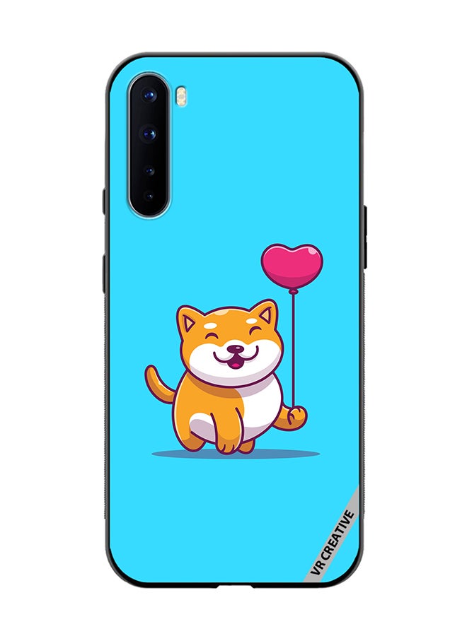 VR CREATIVE Protective Case Cover For OnePlus Nord Cute Dog Design Multicolour - Image 1
