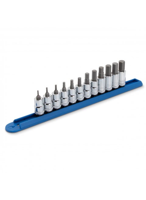 GEARWRENCH 12 Pc. 3/8" Drive Hex Bit Socket Set, Metric - 80580