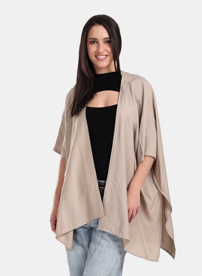 Clue Asymmetrical Voile Kimono  - Image 1