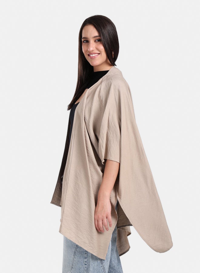 Clue Asymmetrical Voile Kimono  - Image 2
