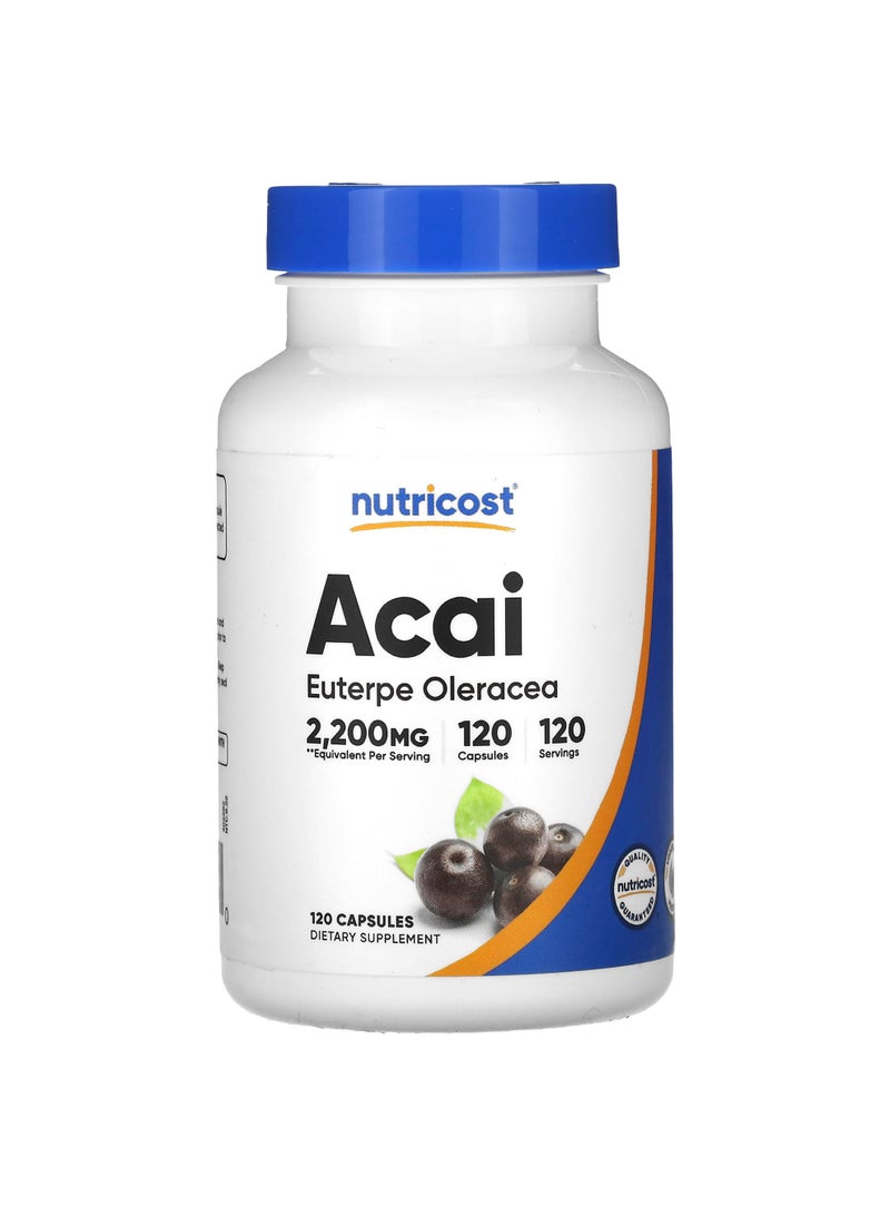 Acai, 2,200 mg, 120 Capsules