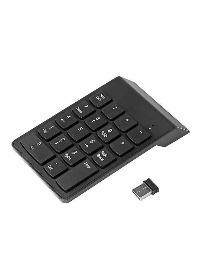 Y&D Wireless 2.4GHz Numeric Keypad Keyboard Black  - Image 1