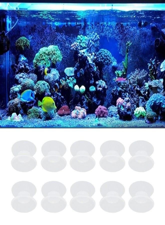 Ymiko Aquarium 2 Way Suction Cup Double Sided Suction Cups Double Sided Suction Cups Fish and Accessories Reef Suction Cups Slide Suction Cups for Fish Filters Strong - Image 3