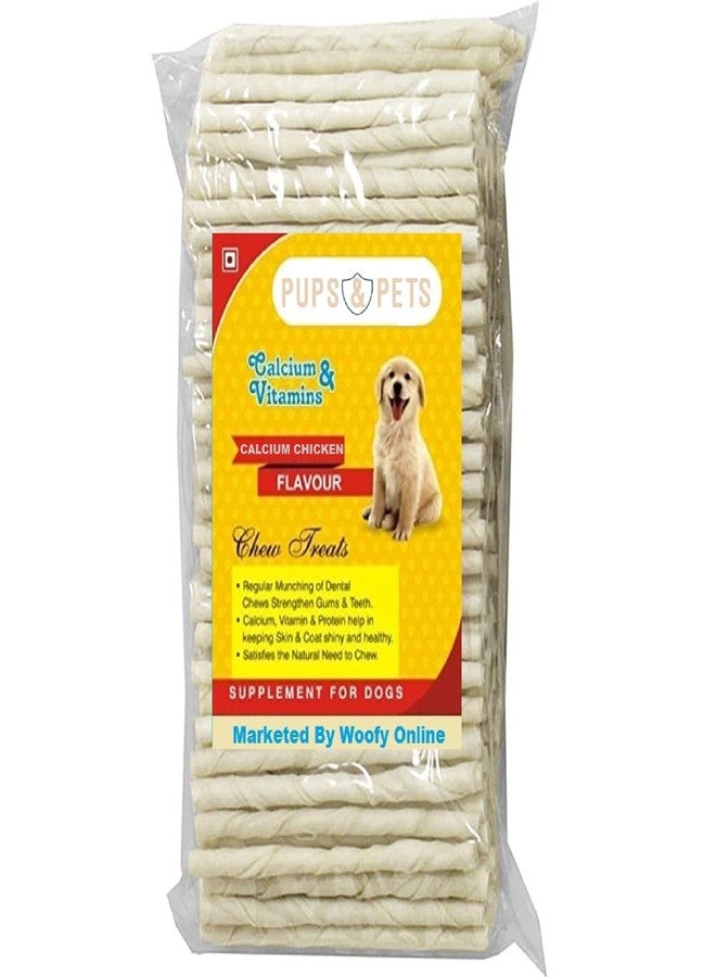 Pups&Pets مكافآت مضغ ملتوية للجراء والكلاب من Pups&Pets - 1 كجم (قوية للغاية) - Image 1