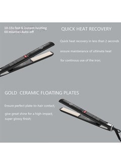 Tornado Keratiner TORNADO KERATINER Professional Hair Straightener | Original Nano Titanium Technology Straightens Dry, Frizzy Hair Curls | 250 Deg. C. (480'f) - 220 Volts  - Image 4