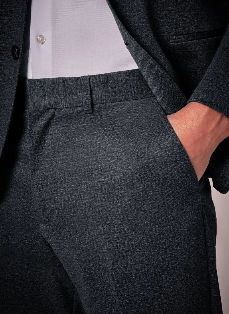 Matalan Taylor & Wright Charcoal Slim Fit Trousers