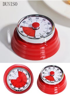 Kitchen Timer Stainless Steel Mechanical Rotating Timer Cooking Bake  Countdown Timer with Magnetic Alarm Clock Countdown