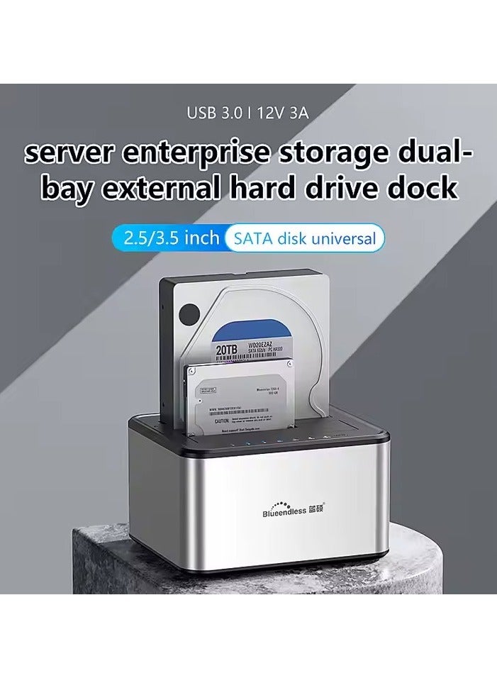 Blueendless Docking Station Duplicador USB 3 Sata HDD 3.5 2.5 Ssd - Image 1