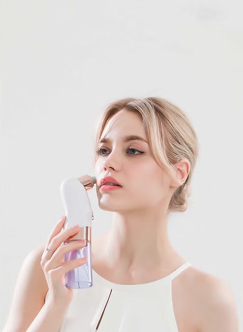 Blackhead Remover, Pore and Facial Vacuum Cleaner, USB Rechargeable Blue Light Cleaning Tools with 3 Modes and 6 Probes - Image 5
