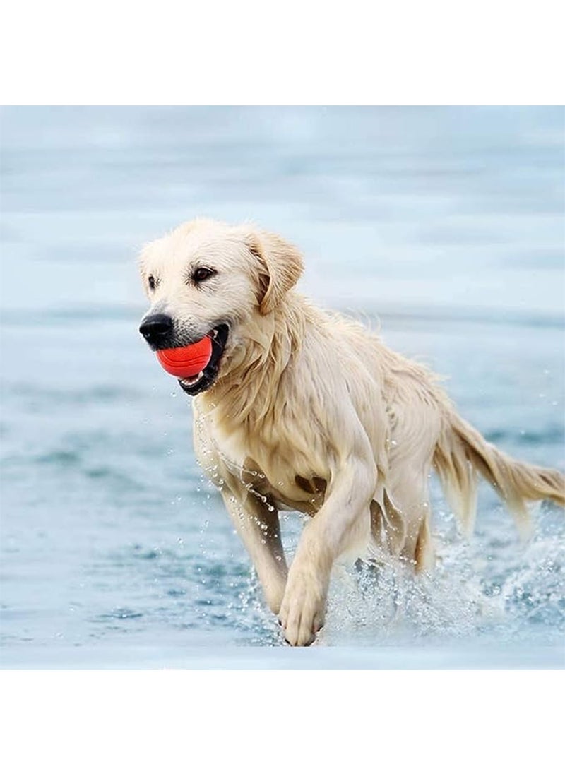 Kidle - Hard Rubber Balls for Dogs,Dog's Solid Rubber Bouncy Ball Bite Resistant and Indestructible Dog Training Ball,Dog Balls for Aggressive Chewers - Image 1