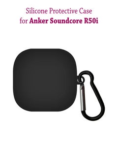 Waldic Silicone Protective Case Cover For Anker Soundcore R50i - Black  - Image 1