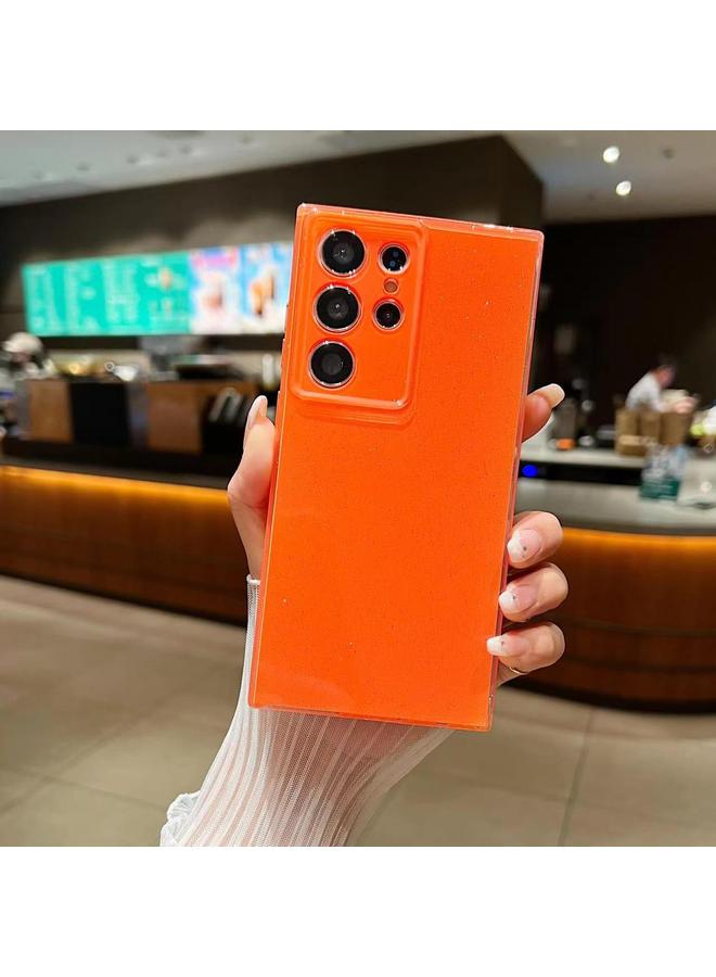 S-TOP Case For Samsung Galaxy S25 Ultra 5G Jelly Glitter Solid Color TPU Phone Case - Image 1