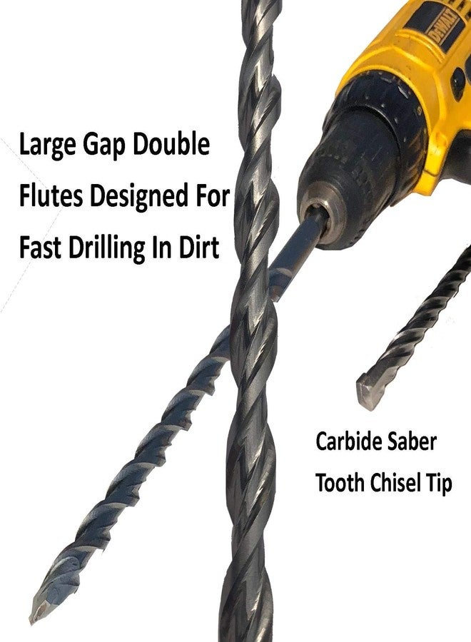 Keyfit Tools AnchorBit Pilot Hole Driver for Screw in Tent Stakes & Ground Anchors Rebar Steel J Hook Designed for Tough Soils Hardpan Rocky Ground Even Frozen Ground & Solid Ice is No Problem - Image 2