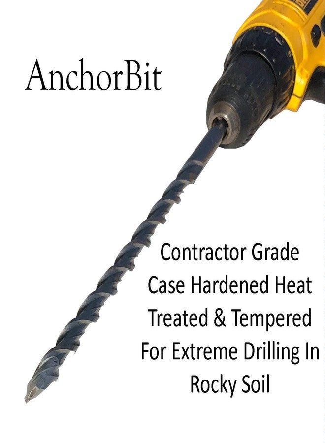 Keyfit Tools AnchorBit Pilot Hole Driver for Screw in Tent Stakes & Ground Anchors Rebar Steel J Hook Designed for Tough Soils Hardpan Rocky Ground Even Frozen Ground & Solid Ice is No Problem - Image 4