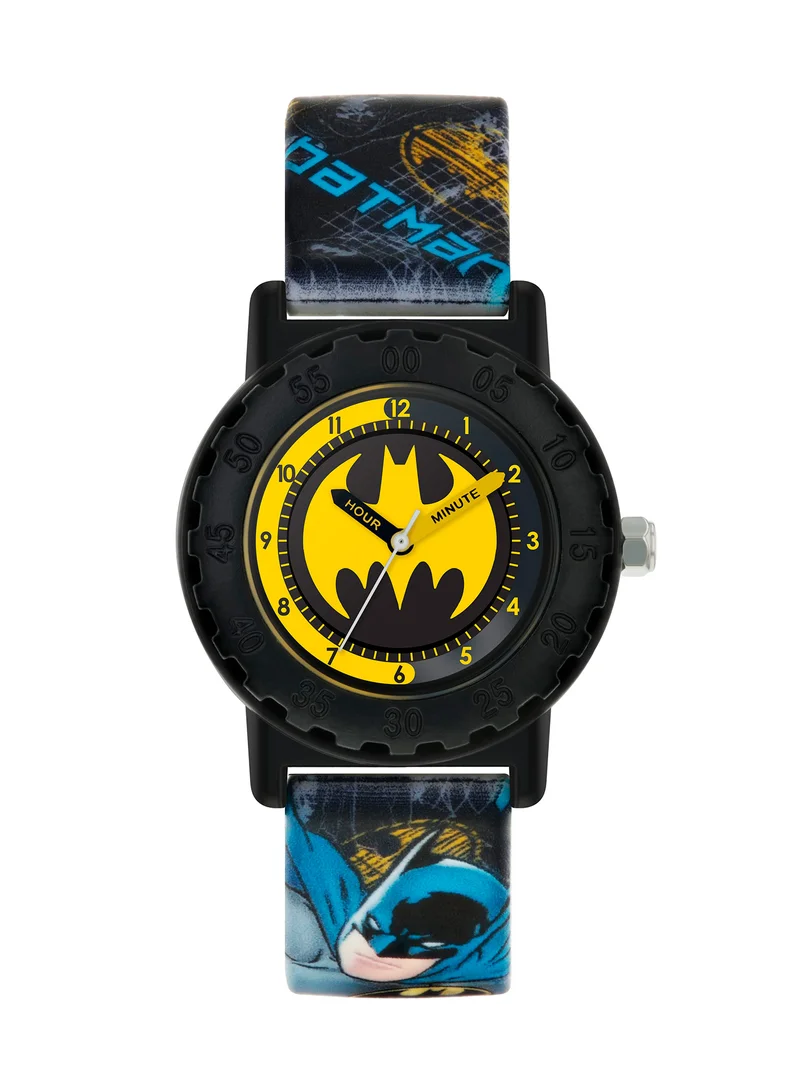 Batman Warner Brothers Batman Printed Silicon Strap Watch - BAT9548