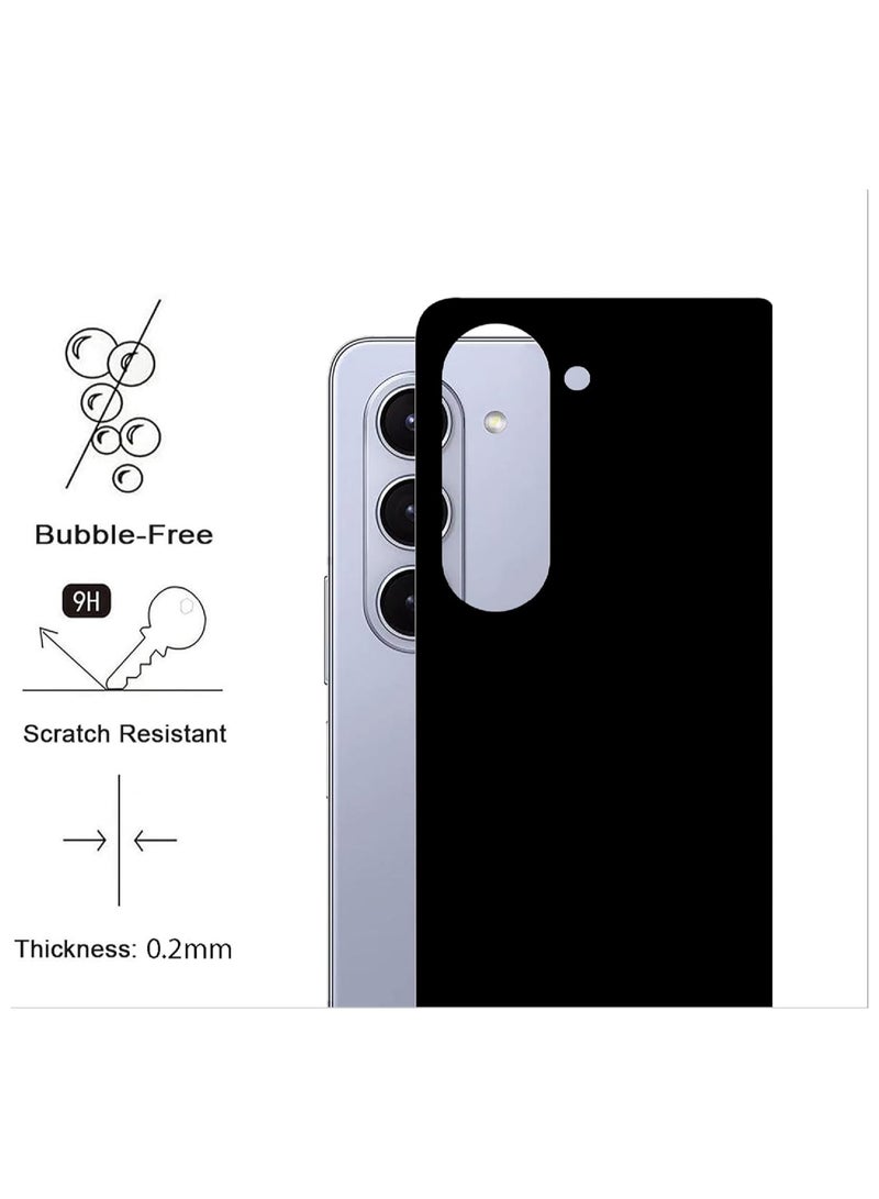 Screen Protector for Samsung Galaxy Z Fold 6 Front and Back Tempered Glass Full Coverage Screen Guard 9H Hardness Anti Fingerprint Scratch Resistance for Samsung Galaxy Z Fold 6 - Image 2