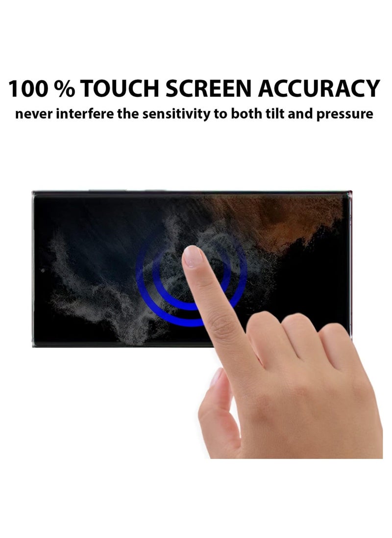 Raxoom Privacy Screen protector compatible with Samsung Galaxy S22 ULTRA - Image 4