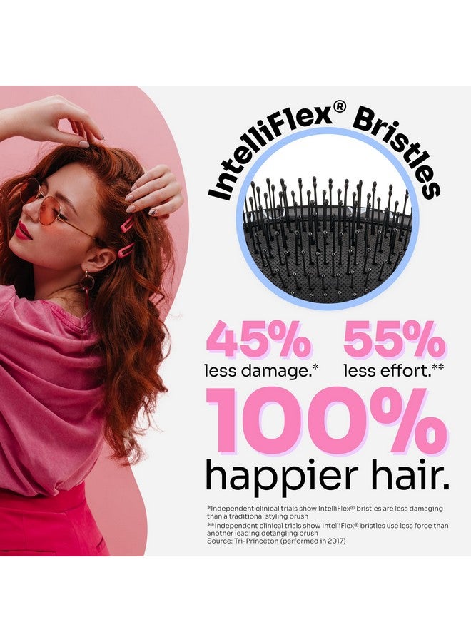 Wet Brush Wet Brush Hair Brush Checker Print Original DetanglerÃ‚ -Ã‚ Checkers - Exclusive Ultra-soft IntelliFlex Bristles - Glide Through Tangles With Ease For All Hair Types - For Women, Men, Wet And Dry H - Image 2