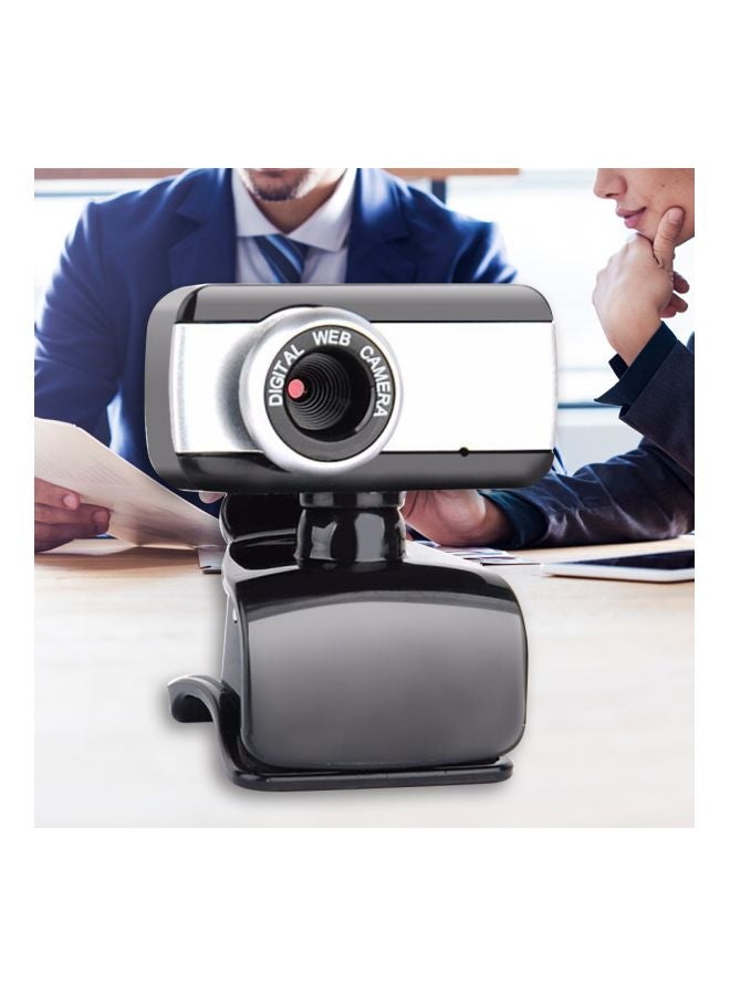 docooler Digital Web Camera With Mic Grey/Silver - Image 4