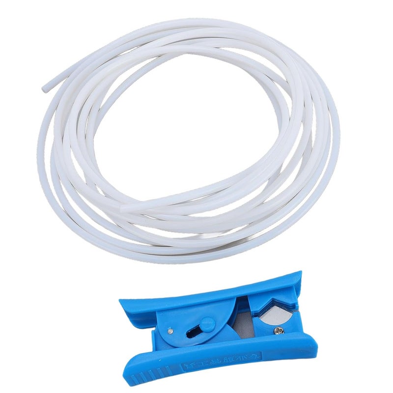 أنبوب PTFE بطول 4 متر من JTLB، تصميم شبه شفاف لمراقبة الخيوط، قطر داخلي 2.5 مم وقطر خارجي 4 مم لأنبوب خيوط 1.75 مم، مع قاطع، لطابعات AMS X1 P1S P1P A1 A1 Mini ثلاثية الأبعاد - Image 5