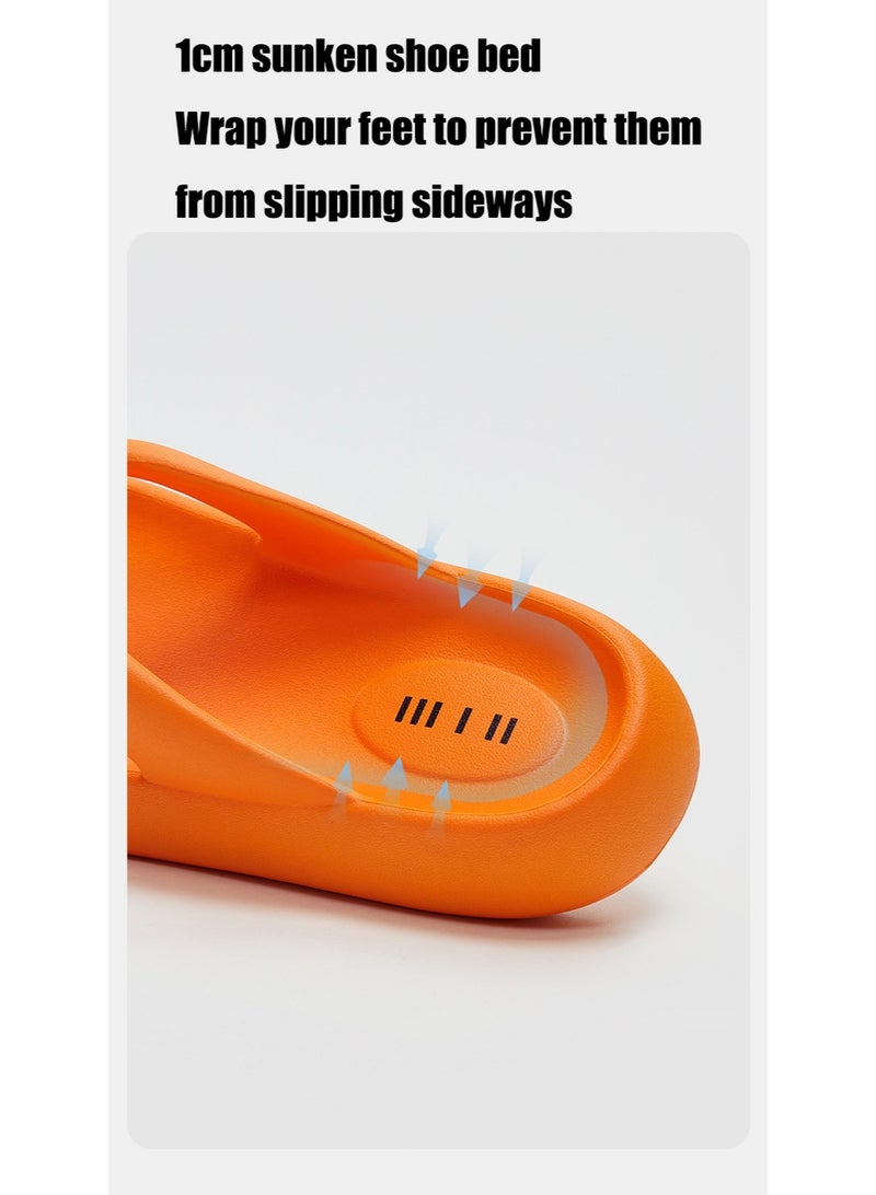 UTUNE flip flops for men and women 2025 new soft bottom clip on slippers for summer outdoor wear, couple beach beach anti-skid slippers - Image 2