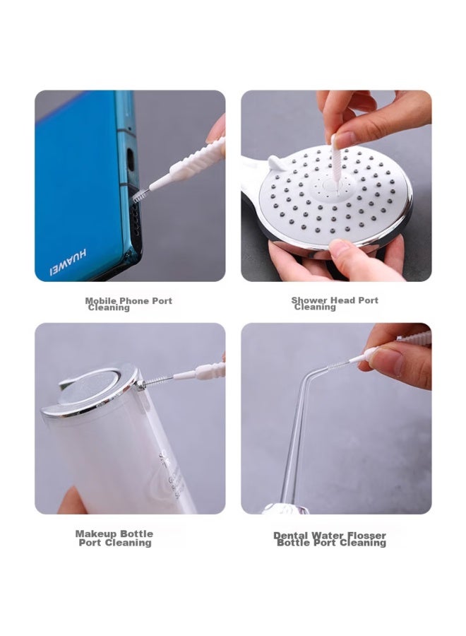 Gasco Jiashigao Shower Head Cleaning Brush Set, 50 Pieces, Bathroom Sink Faucet Shower Head Gap Cleaning Needle, Clog Removal Small Brush - Image 2