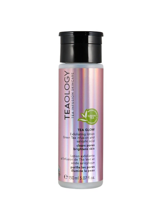 Teaology Tea Glow Exfoliating Lotion Clears Pores and Brightens Skin 150ml - Image 1