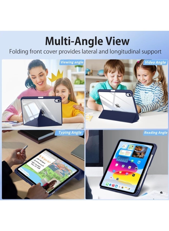Case for iPad (A16) 11th Generation 11 Inch 2025, iPad 10th Generation Case 10.9 Inch 2022 - Protective Cover with Multi-Angle Includes Portrait Stand, Pencil Holder and Auto Wake/Sleep - Image 5