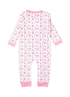 Babies Basic 100% Cotton Printed Long Sleeves Jumpsuit/Romper/Sleepsuit For Babies  - Image 3