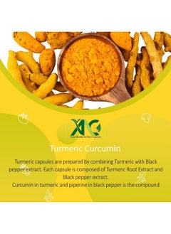 ANC ANC Turmeric 1000mg With Ultra High Absorption, Joint Support Supplement, Extra Strength Tumeric (60 Capsules)  - Image 4