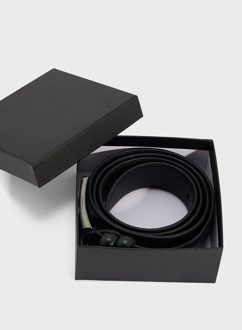 Robert Wood Faux Leather Formal Belt - Image 3