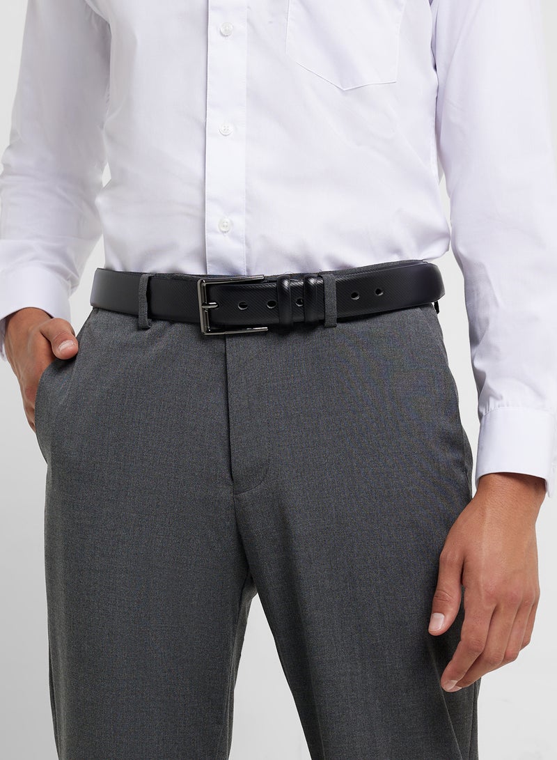 Robert Wood Faux Leather Formal Belt - Image 4