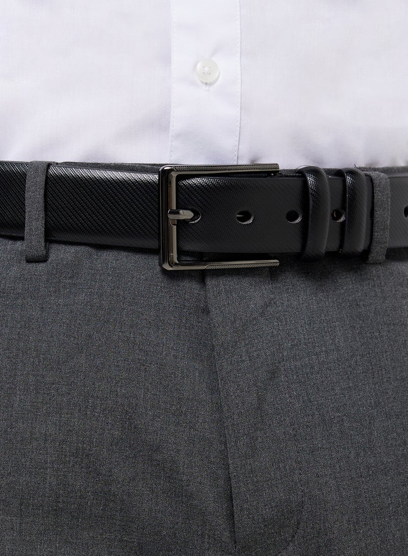 Robert Wood Faux Leather Formal Belt - Image 5