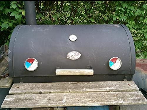 DOZYANT 3 1/8 inch BBQ Thermometer Gauge 2 Pcs Charcoal Grill Pit Smoker Temp Gauge Grill Thermometer Replacement for Oklahoma Joe's Smokers, and Smoker Wood Charcoal Pit, Large Face Grill Thermometer - Image 5