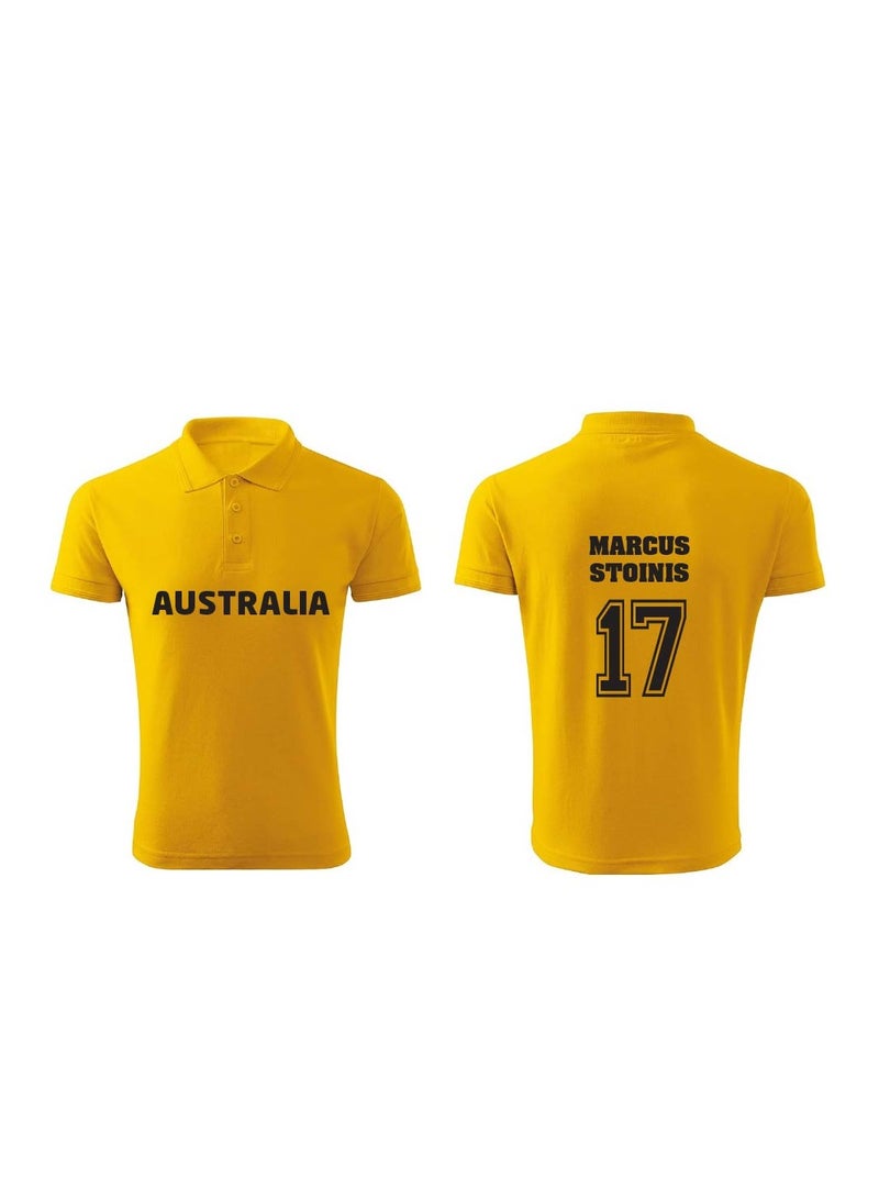 Australia jersey for Adults - Australia Dry-Fit T-Shirt for Men and Women - Australia Cricket Team Jersey For unisex Adults - Perfect for Matches and Everyday Wear - Image 1