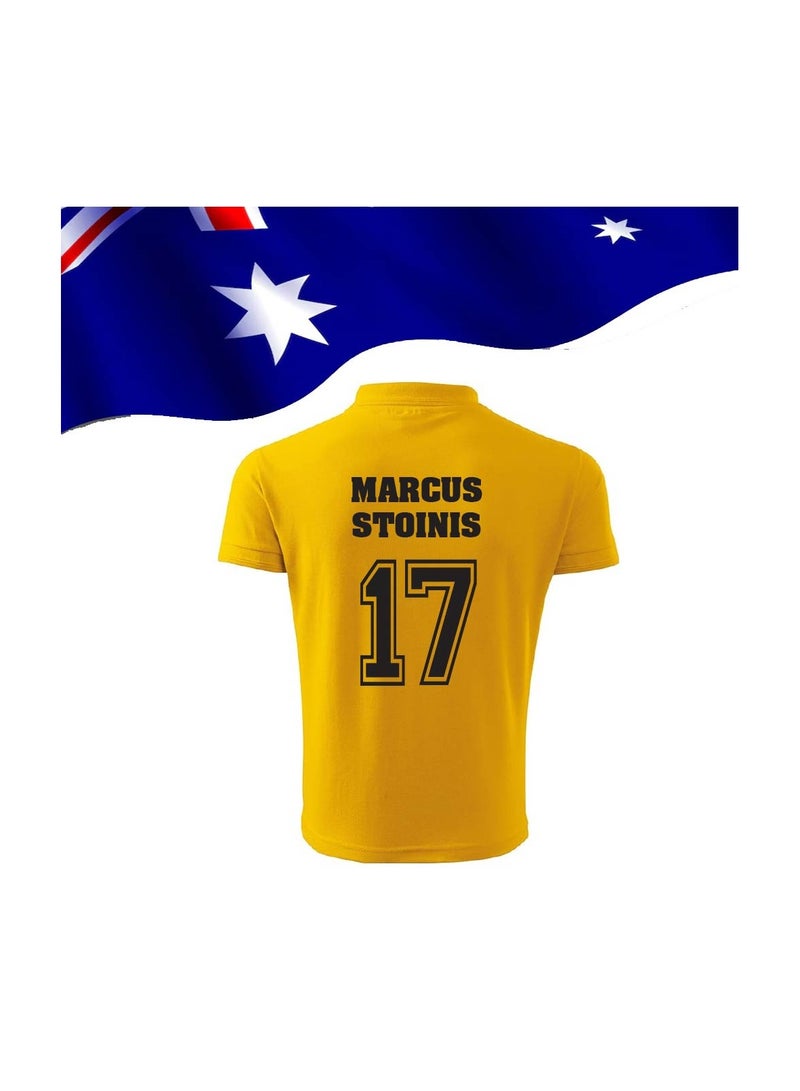 Australia jersey for Adults - Australia Dry-Fit T-Shirt for Men and Women - Australia Cricket Team Jersey For unisex Adults - Perfect for Matches and Everyday Wear - Image 3