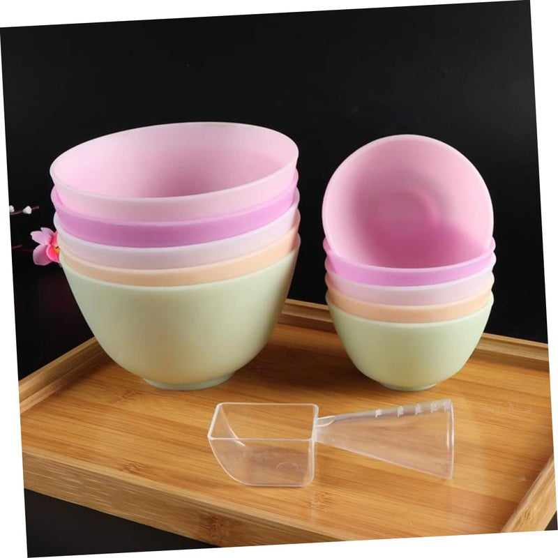 Flexible Pink Silicone Mixing Bowl Size 2 For Facial Masks Sauces Dishwasher Safe - Image 4