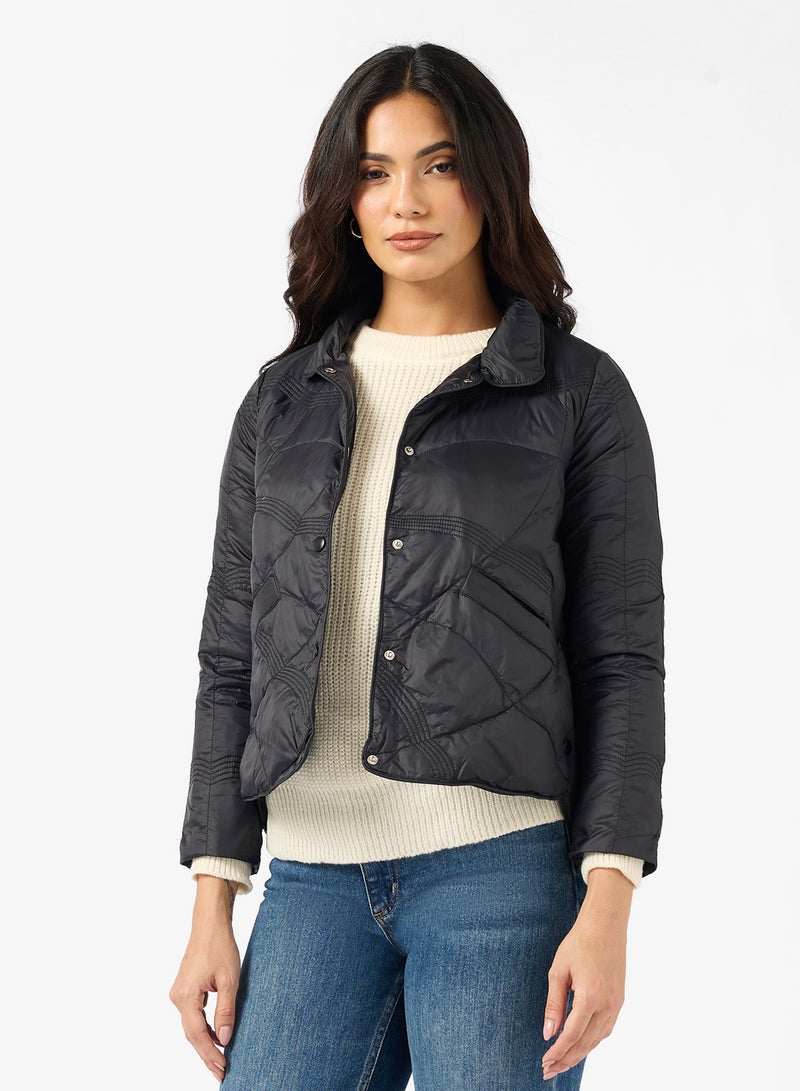 ايلا جاكيت مبطن متوسط الطول كاجوال - Image 1