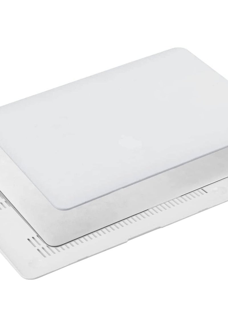 MacBook Air 13 inch Case Models A1369 & A1466 Older Version 2010-2017 Release Protective Plastic Hard Shell Case & Keyboard Cover & Screen Protector White