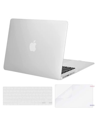 MacBook Air 13 inch Case Models A1369 & A1466 Older Version 2010-2017 Release Protective Plastic Hard Shell Case & Keyboard Cover & Screen Protector White - pzsku/Z923DC708113087DA6167Z/45/_/1662452854/f98a487f-65bd-40cf-a496-ba5350e9559a