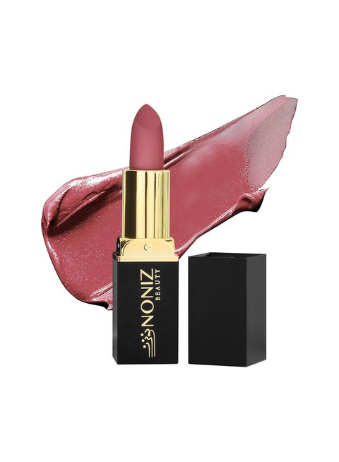 NONIZ Lipstick Matte Finish - Ultra Creamy Texture - Long Lasting 9 Solid Colors Lipstick