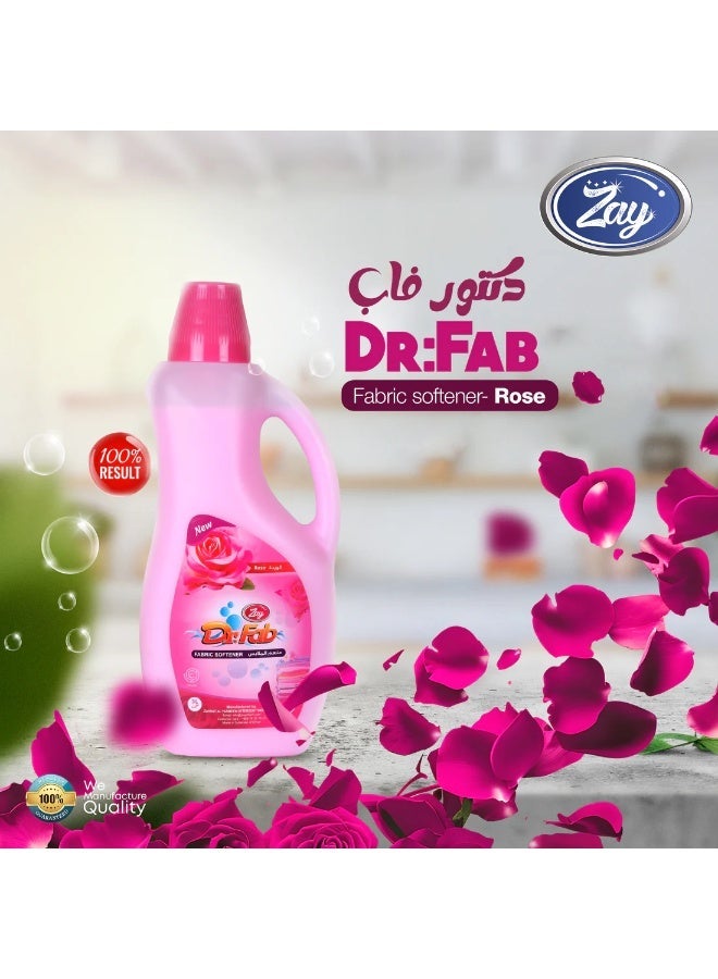 Zay Dr.Fab Fabric Softener – 3L Rose - Image 3