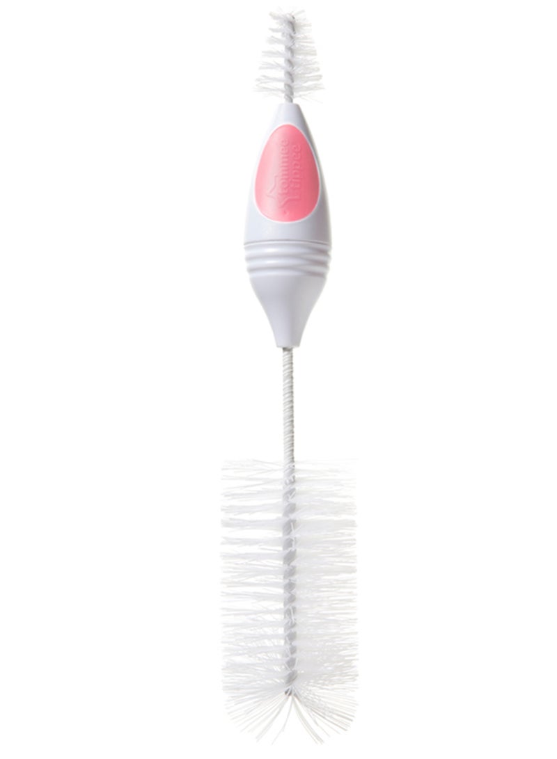 tommee tippee Bottle and Teat Brush – Baby Bottle Cleaning Brush with Soft Bristles for Bottles & Teats – Assorted Colors – Feeding Accessories for Milk Bottles, Newborn Essentials - Image 4